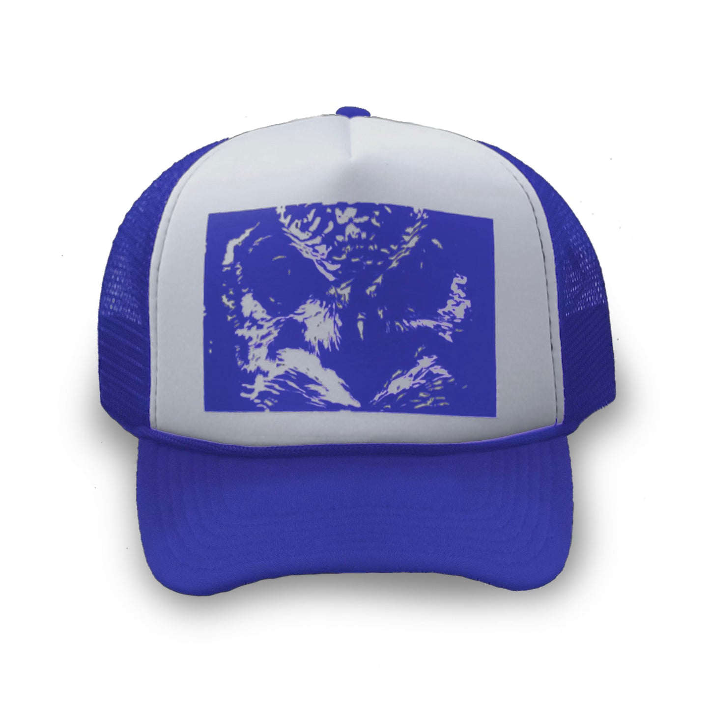 SEE MORE TRUCKER HAT BLUE